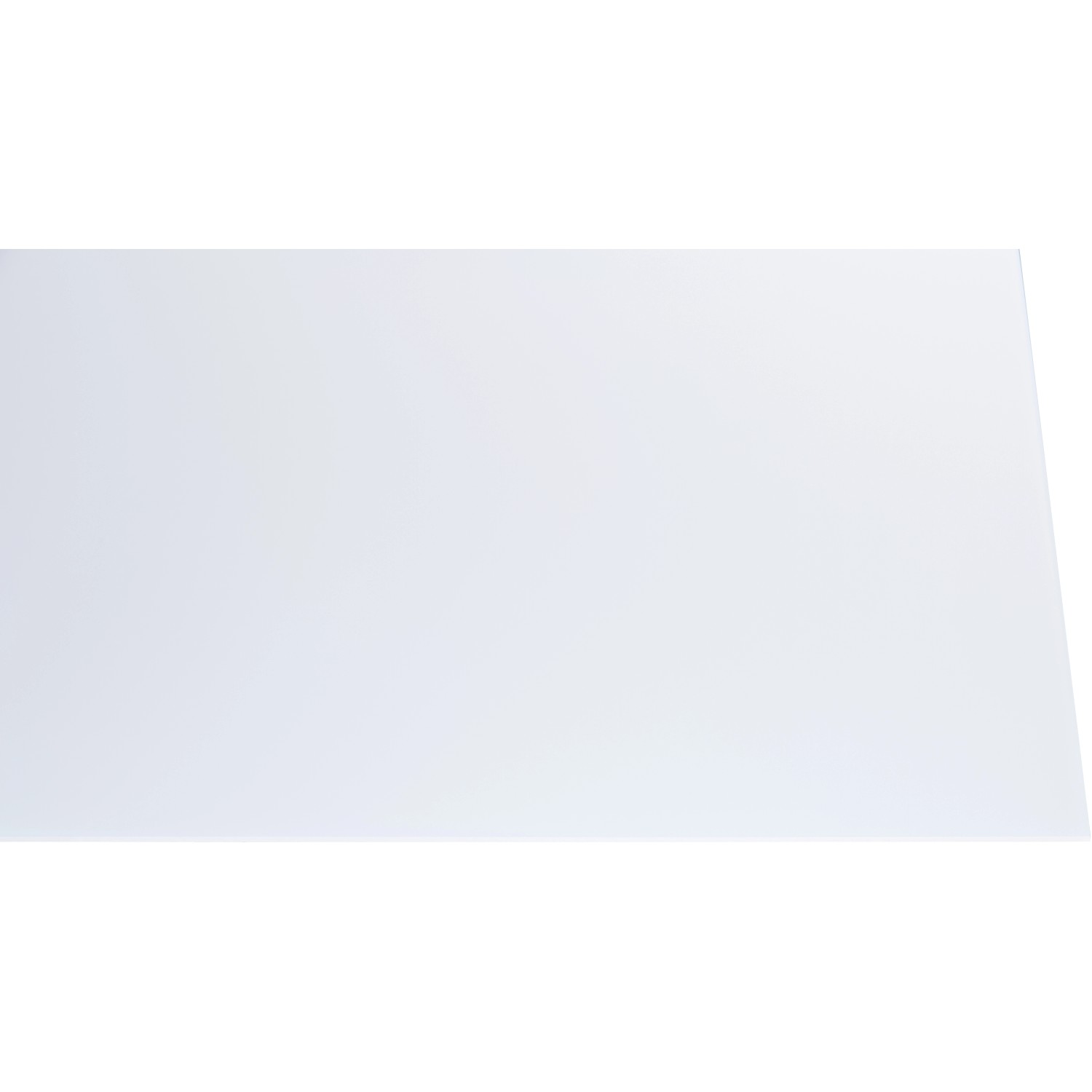 Acryl Platte Eben 3 mm Glatt Opal 1500 mm x 500 mm