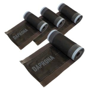 Daprona Firstband Alu 4x 5m x 330mm Braun zuverlässige Abdichtung Dachfirst