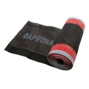 Daprona Firstband Alu 8x 5m x 150mm Schwarz zuverlässige Abdichtung Dachfirst