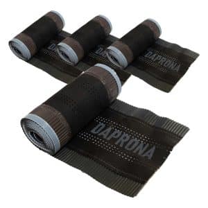 Daprona Firstrolle Alu Super Vent 4x 5m x 390mm Anthrazit Abdichtung Dachfirst