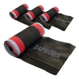 Daprona Firstrolle Alu Super Vent 4x 5m x 390mm Schwarz Abdichtung Dachfirst
