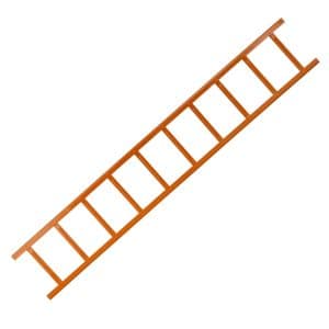 Daprona Schneefanggitter 120cm Stahl Ziegelrot Schneeschutz Am Dach