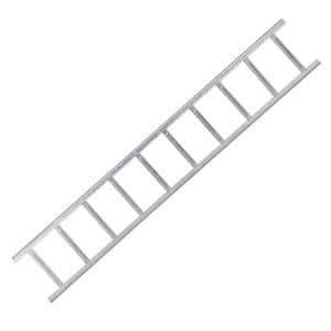 Daprona Schneefanggitter 200cm Stahl Silber Schneeschutz Am Dach