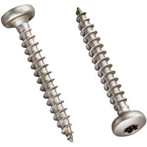 Edelstahlschrauben für Holz 0