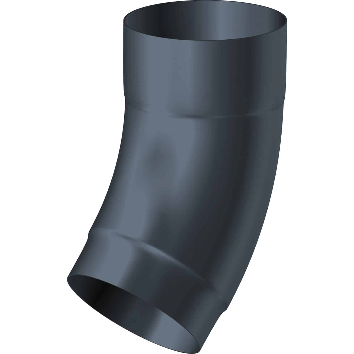 Fallrohrbogen NW 60/40° Alu Anthrazit