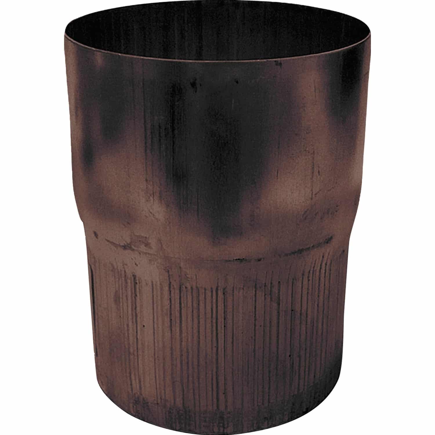 Fallrohrverbinder NW 80 RAL 8028 Braun