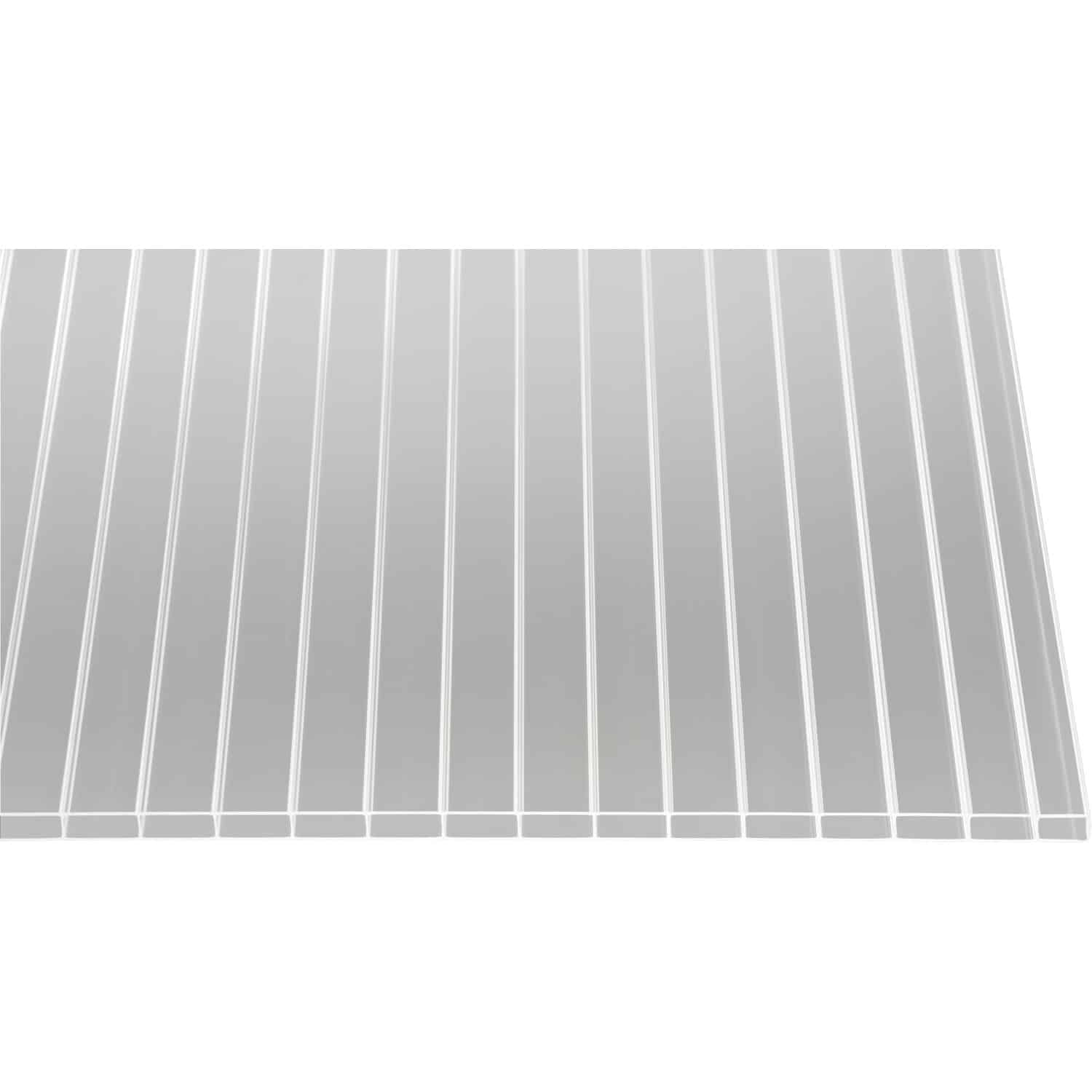 Hohlkammerplatte Acryl 16 mm Klar 4000 mm x 1200 mm