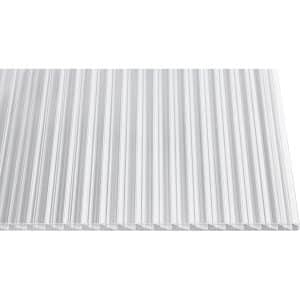 Hohlkammerplatte Dual-X 16 mm Klar 6000 mm x 980 mm