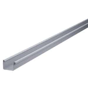 Inefa Dachrinne Kastenrinne PVC 200cm NW 83 Grau Dachentwässerung