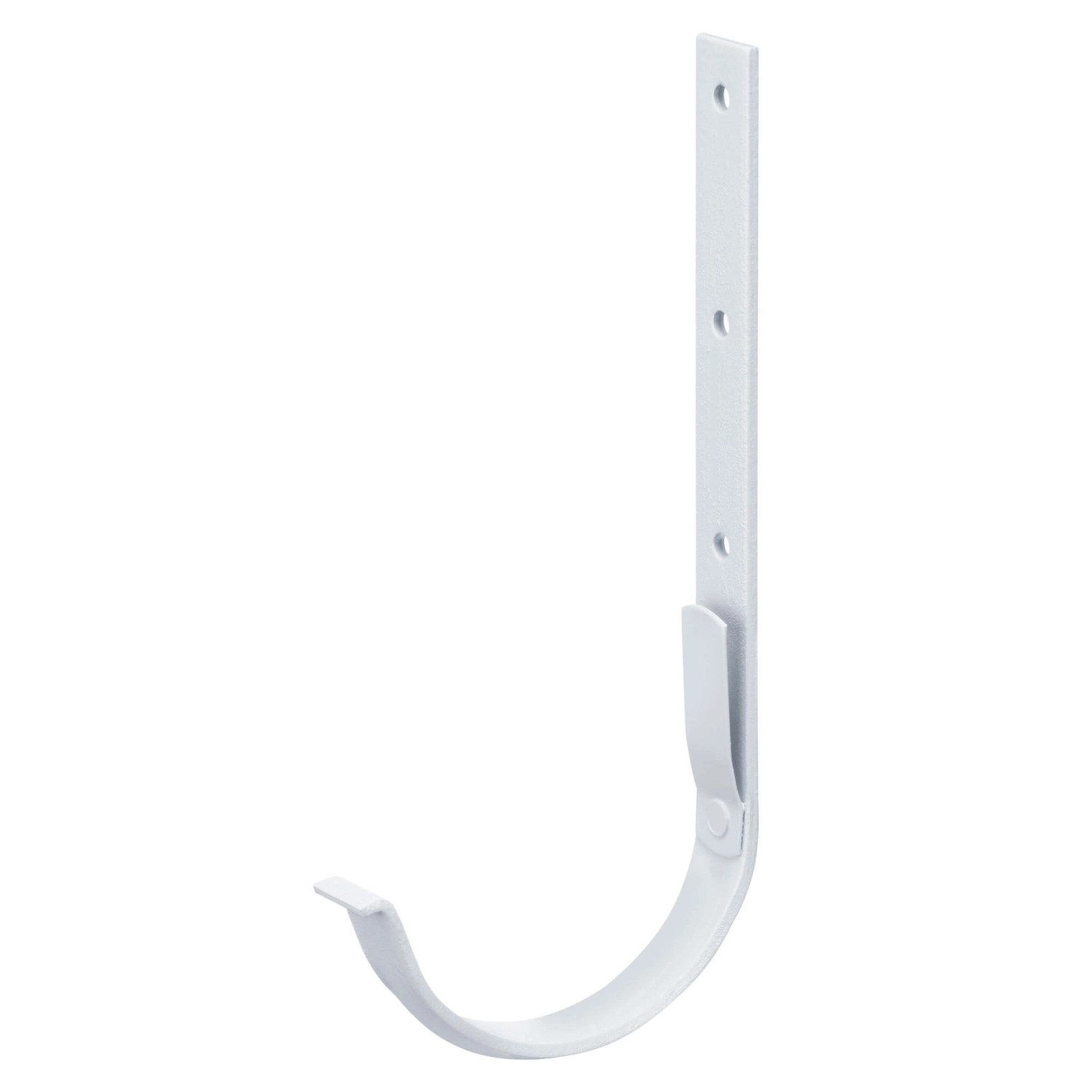 Inefa Dachrinnenhalter NW 150 Halbrund Stahl Weiß Befestigung Dachrinne