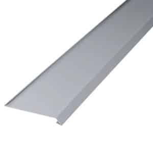 Inefa Dachstreifen für Dachrinne 2m Zweiseitig Gekantet Grau