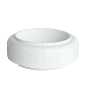 Inefa Fallrohr Verbindungsstück PVC DN 100 zu Abfluss Weiß Dachentwässerung