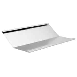 Inefa Kehlblech mit Wasserfalz 200cm Aluminium Silber Dachblech