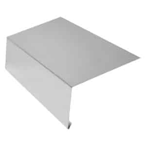 Inefa Rinneneinhang ohne Wasserfalz 200cm Aluminium Silber Dachblech