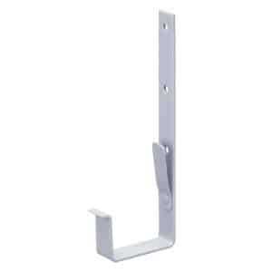 Inefa Rinnenhalter Kastenrinne 20x NW 68 Stahl PVC Beschichtet Weiß