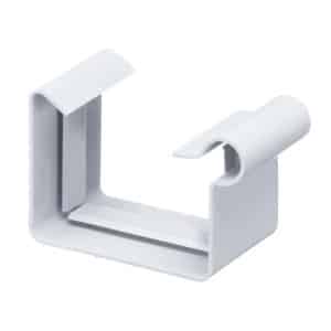 Inefa Rinnenverbinder Kastenrinne PVC NW 68 Weiß Verbindungselement