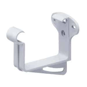 Inefa Stirnbretthalter PVC 20x NW 68 Rinnenhalter Kastenrinne Weiß