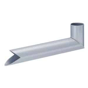 Inefa Wasserspeier Fallrohr PVC DN 50 Grau Ableitung von Regenwasser