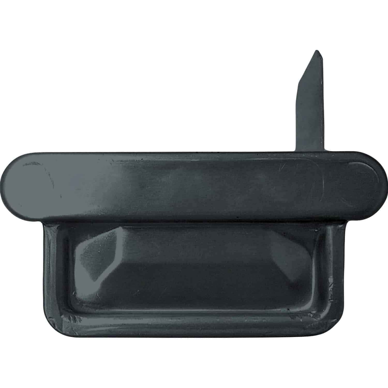 Kastenrinnenendstück rechts NW 70 RAL 7016 Anthrazit