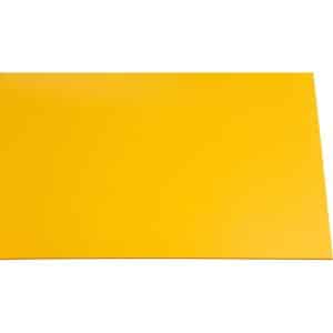 Kunststoffplatte Guttagliss Hobbycolor Gelb 50 cm x 125 cm
