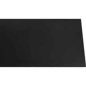 Kunststoffplatte Guttagliss Hobbycolor Schwarz 50 cm x 100 cm