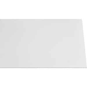 Kunststoffplatte Guttagliss Hobbycolor Weiß 50 cm x 100 cm