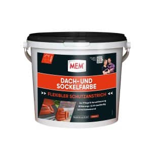MEM Dach- und Sockelfarbe Ziegelrot 5 kg