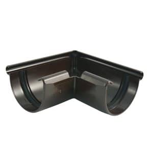 Marley Dachrinnen-Außenecke RG 125 Braun