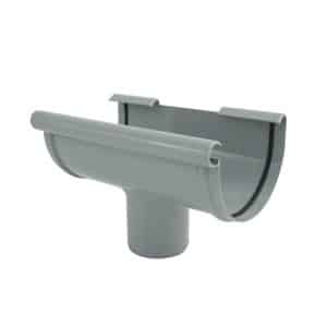 Marley Dachrinnen-Stutzen RG 125/75 Grau