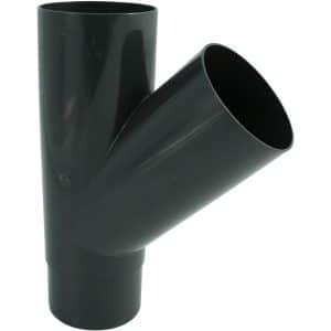 Marley Rohrabzweig 45 Grad DN 75/75 Anthrazit