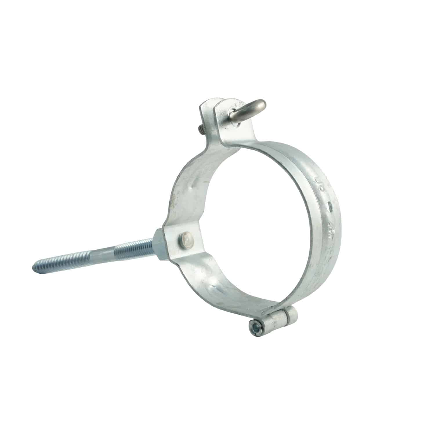 Marley Zink-Rohrschelle mit Gewindestift DN 100