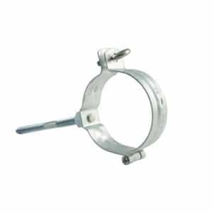 Marley Zink-Rohrschelle mit Gewindestift DN 80