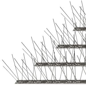 Niederberg Metall Taubenabwehr mit Spikes 600 cm aus Edelstahl