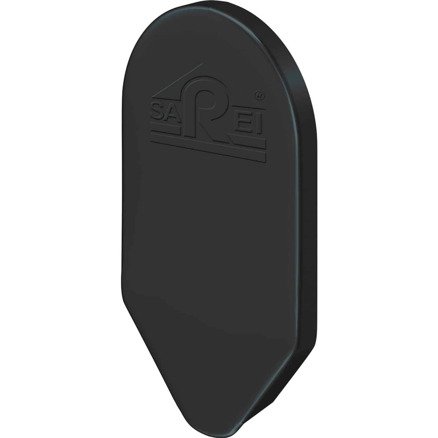 Ortblech-Abschlusskappe Alu-Anthrazit 160 mm x 92 mm x 10 mm