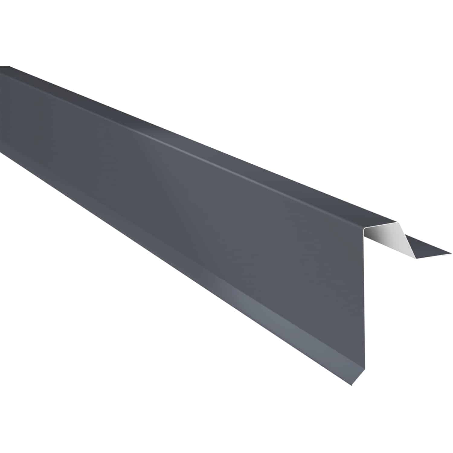 Ortgangwinkel Esthetica 115 mm x 1000 mm Mattgrau