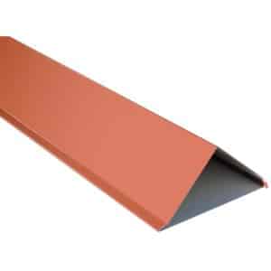 Ortgangwinkel Trapez Ziegelrot