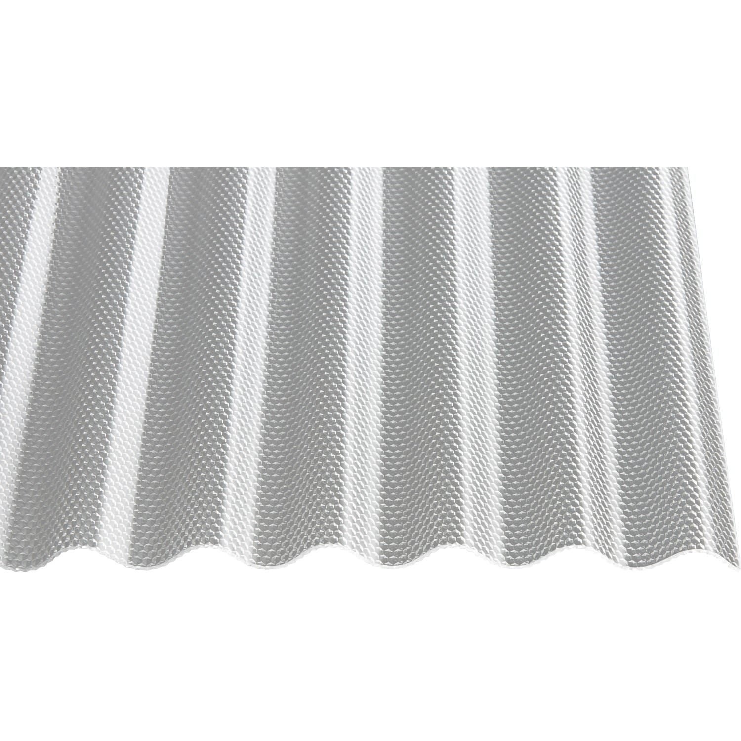 Profilplatte PC Wabe HS 76/18 2000 mm x 1045 mm Klar