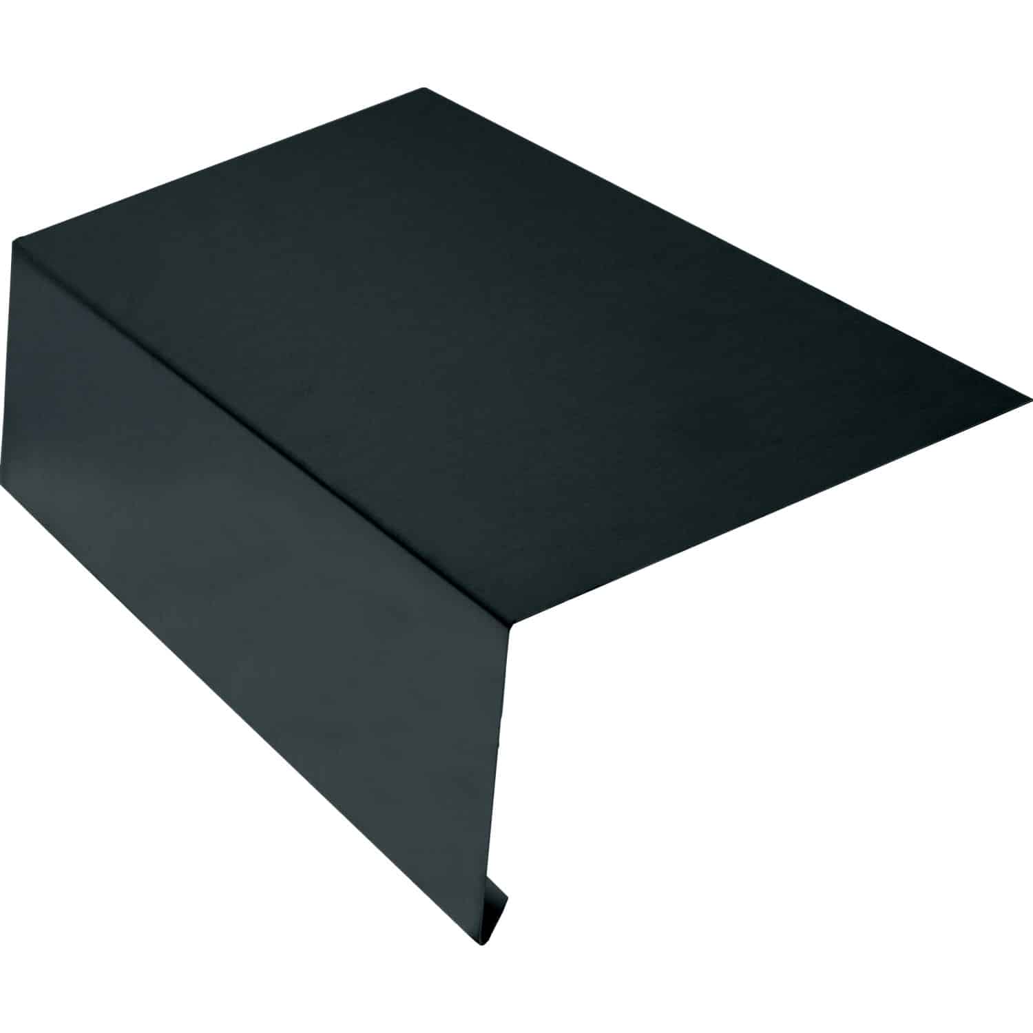 Rinneneinhang Aluminium 200 mm x 2 m ohne Wasserfalz Anthrazit