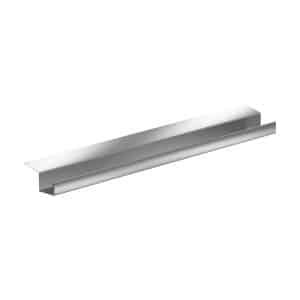 Sarei Kastenrinnenprofil Protection 2 Alu Natur 15 cm x 9 cm x 125 cm