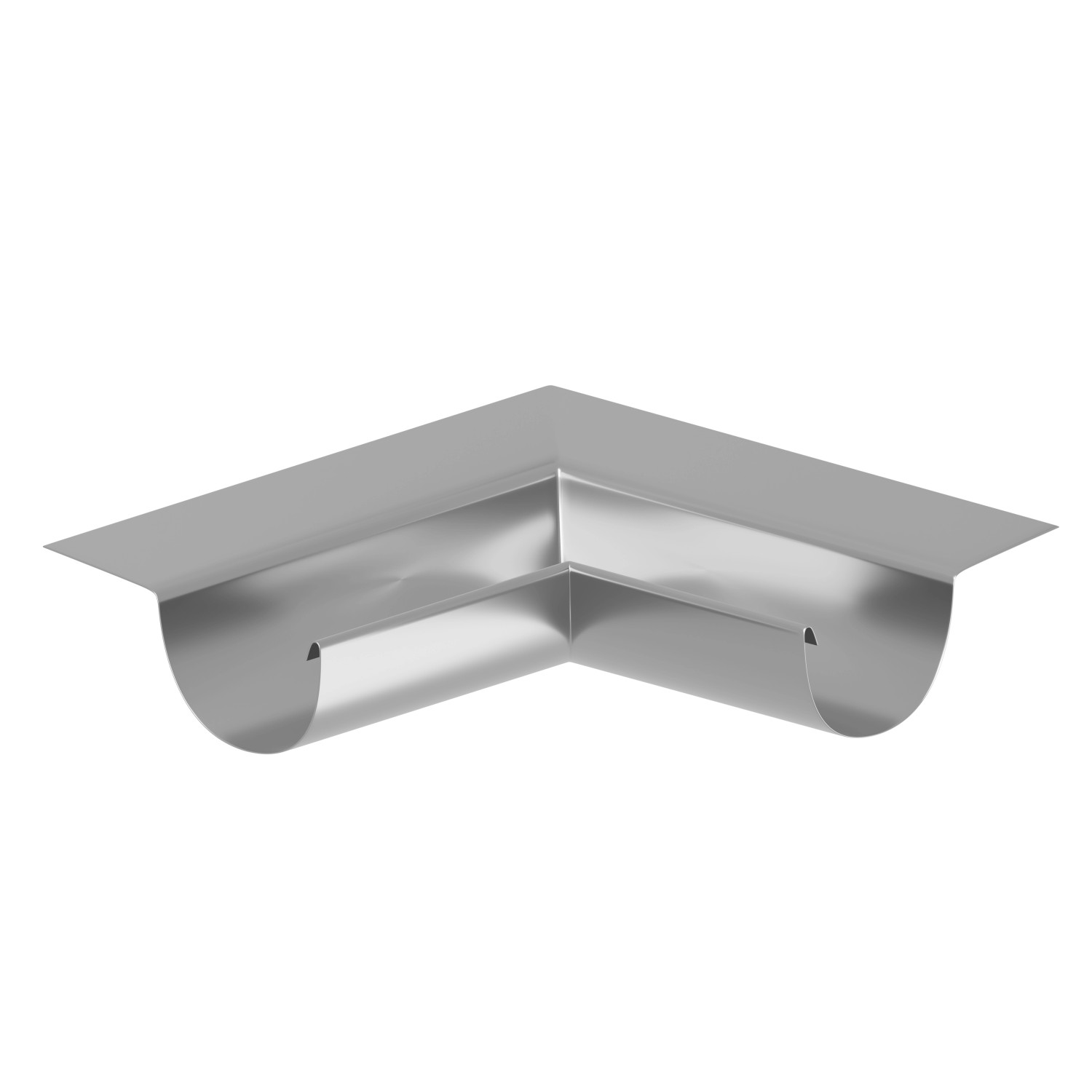 Sarei SDF-Halbrundrinnenwinkel Piccolo Inneneck 90° Alu Natur RG 80