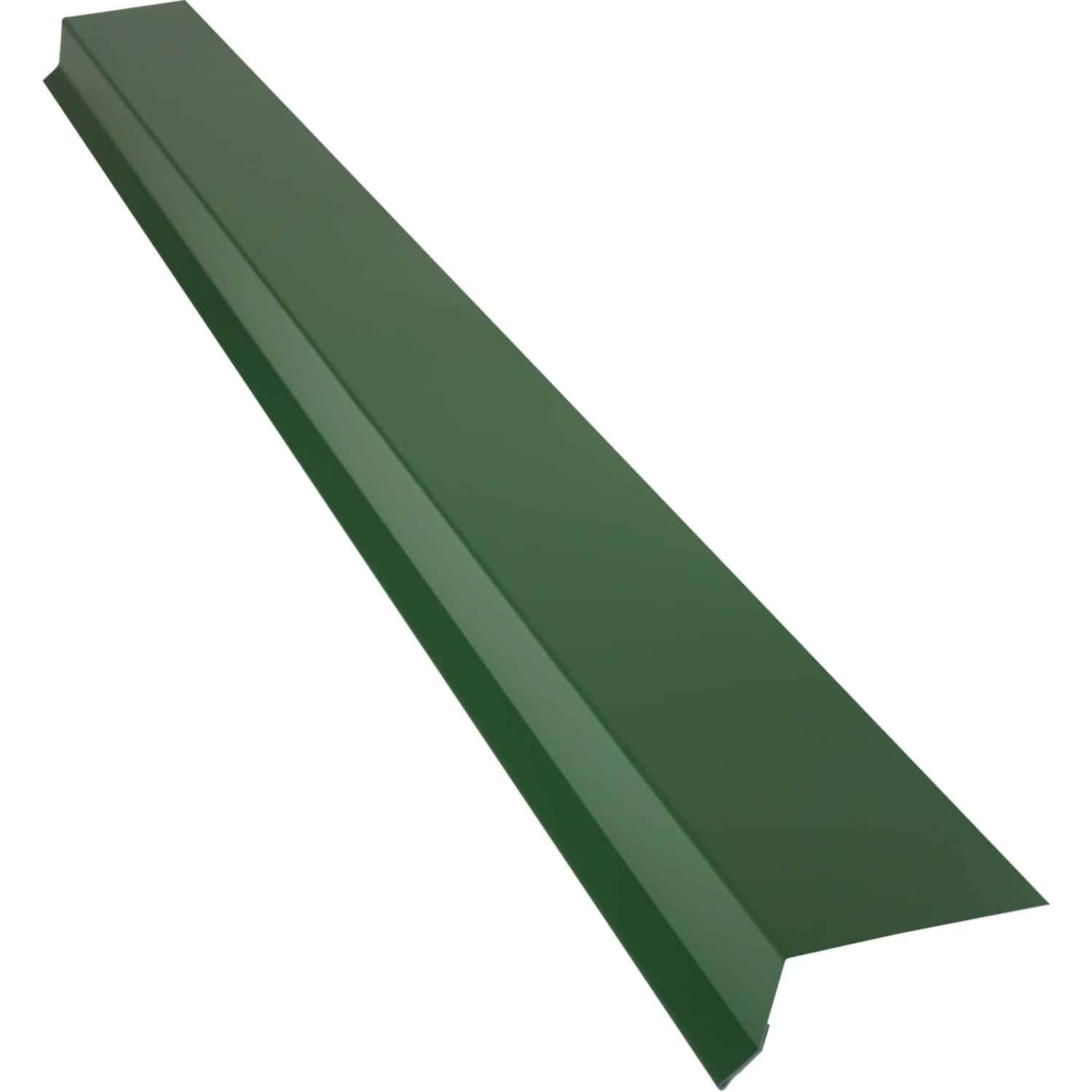 Traufblech Trapez 30 mm x 80 mm x 1.000 mm Nadelgrün