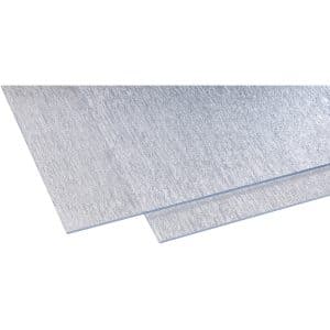 Türfüllung Polystyrol  5 mm Rinde fein Transparent 1420 mm x 535 mm