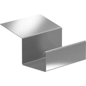 Verbinder für SDF Kastenrinne Alu Natur