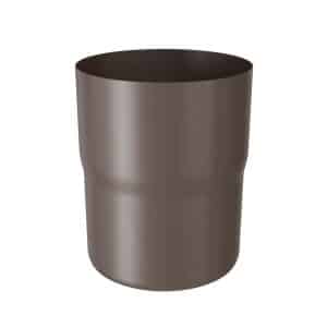 Zambelli Fallrohrverbinder DN 100 Verzinkt Kupferbraun Dachentwässerung