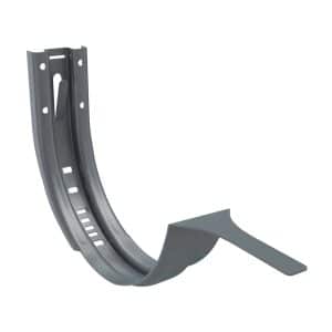 Zambelli Stirnbretthalter Halbrund 280/7 teilig Verzinkt Anthrazit