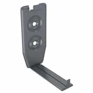 Zambelli Verstellwinkel Stirnbretthalter Halbrund Alle RG Zink Anthrazit