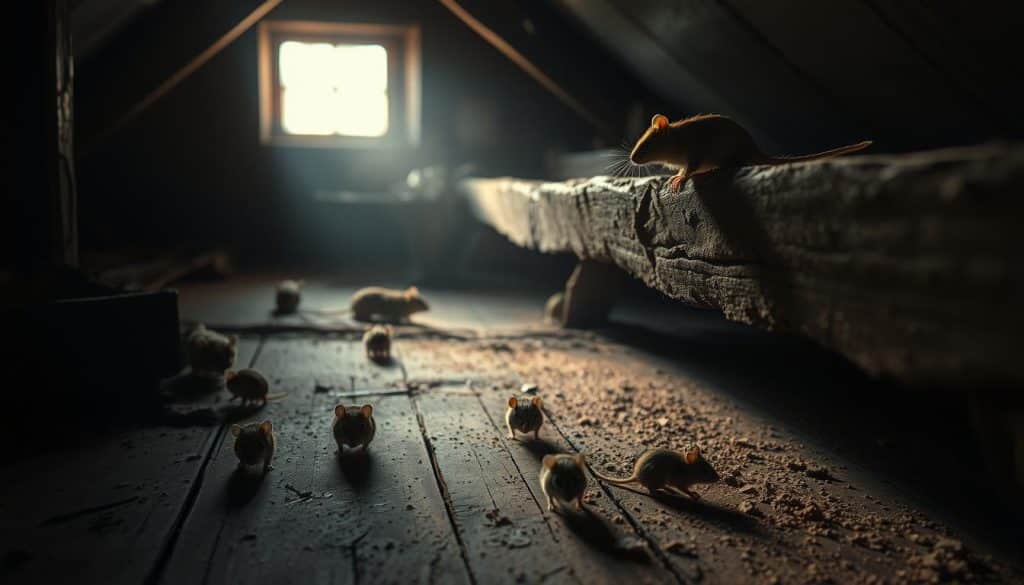 mäuse im dach was tun