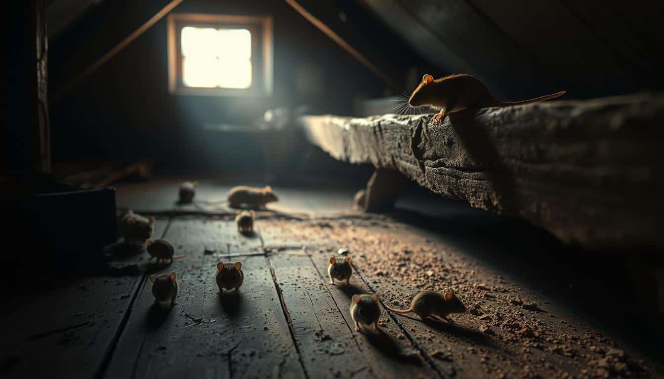 mäuse im dach was tun