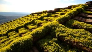 wie entsteht moos auf dem dach